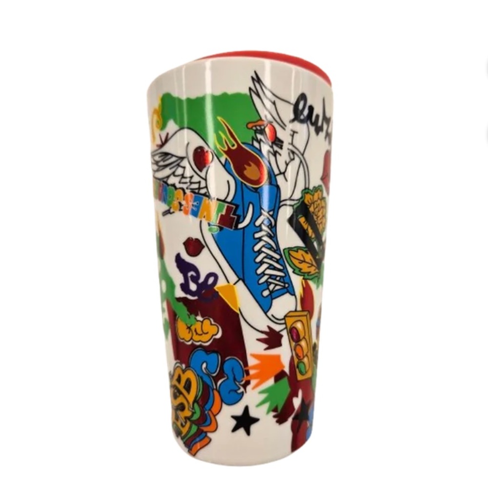 Starbucks x Marcos Chin Limited Edition NYC 12oz Tumblr